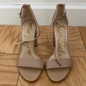 Nude Sam Edelman Yaro Block Heel